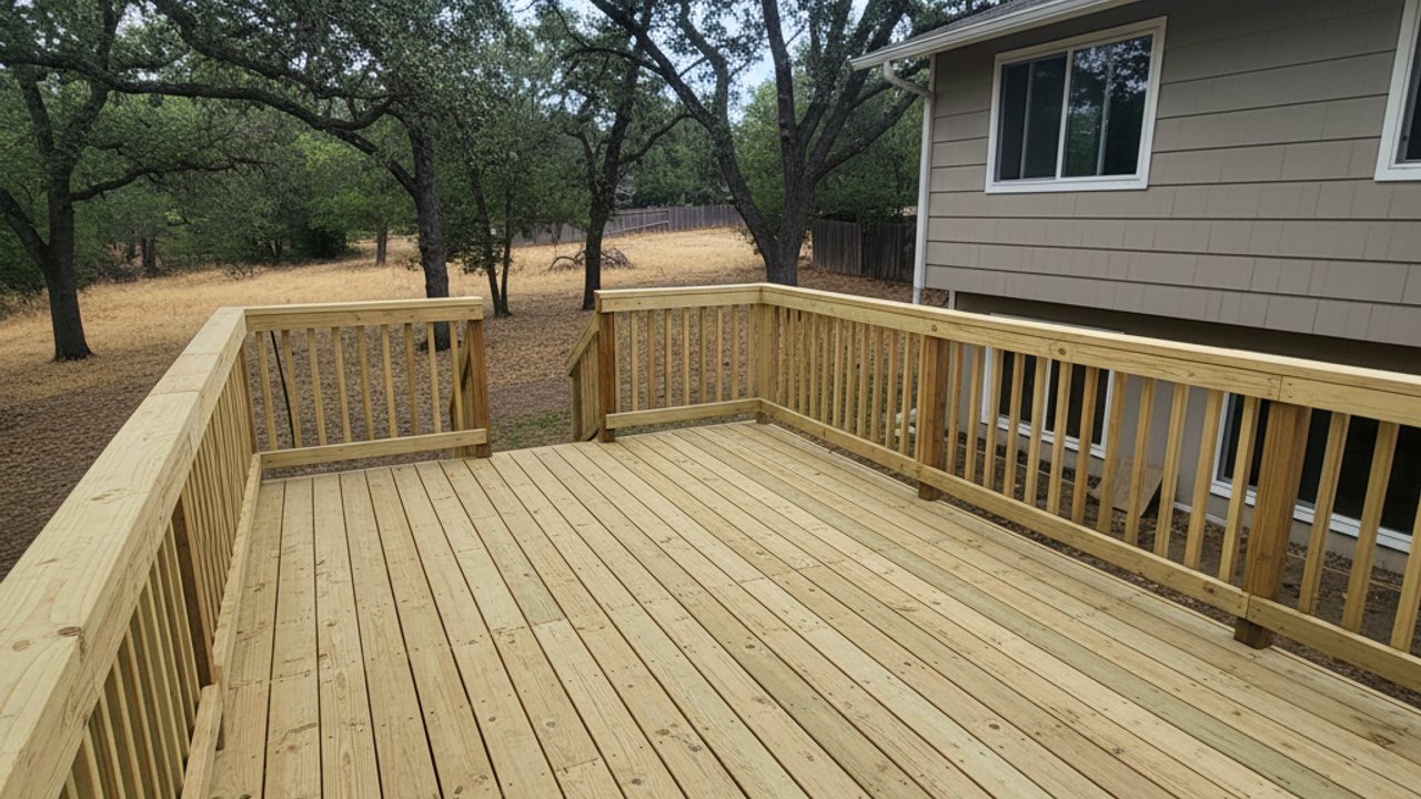 Deck Board Replacement completed by Charis Deck Solutions in San Bernardino, CA