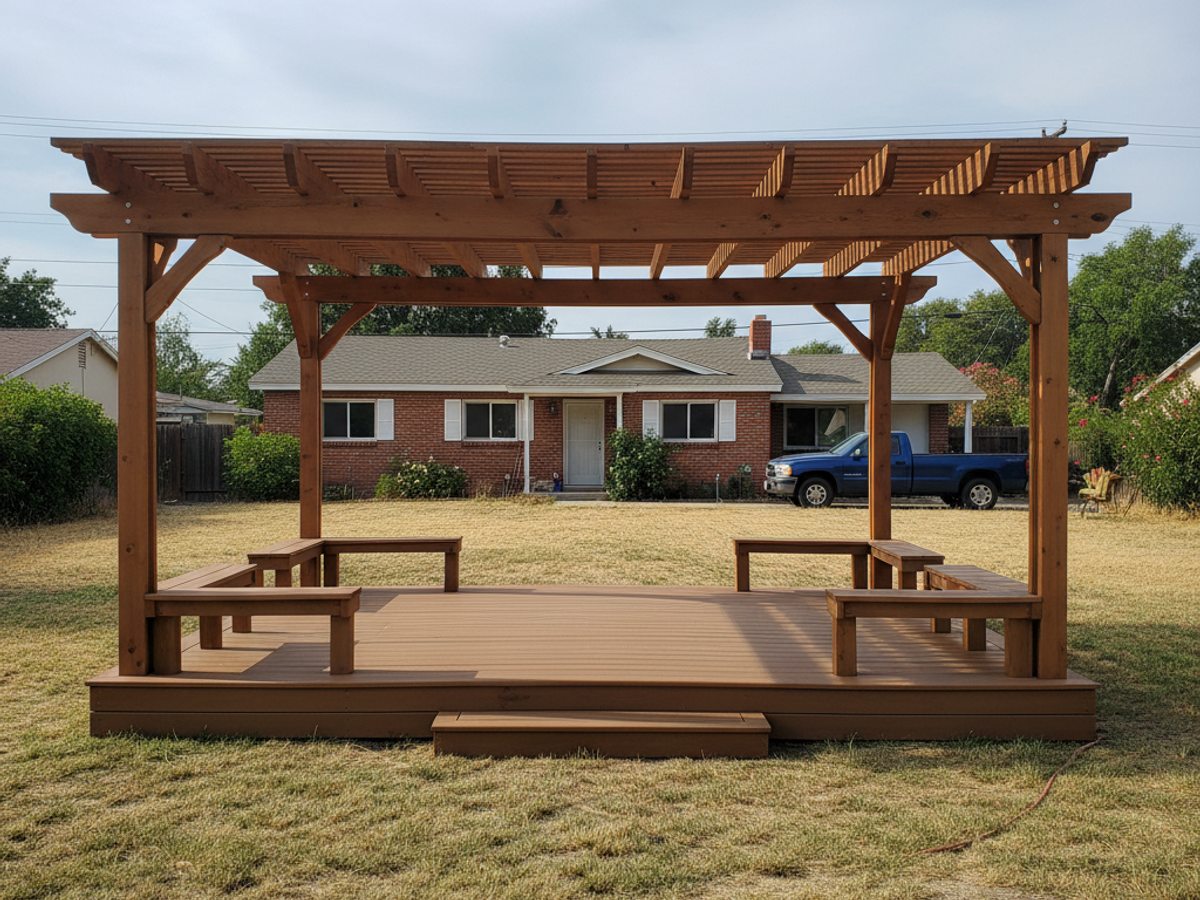 Deck Installation completed by Charis Deck Solutions in Glendale, CA