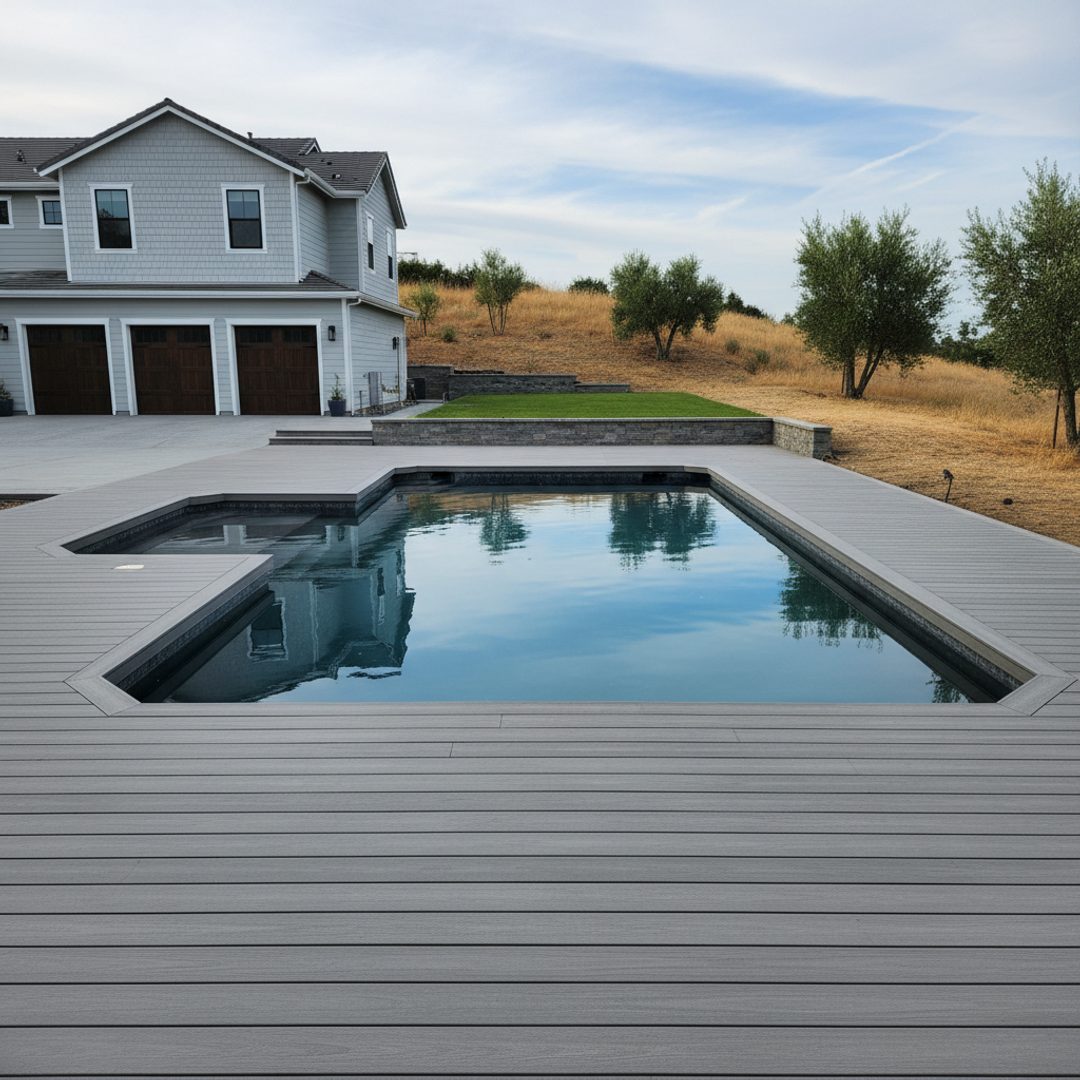 Composite Decking Installation completed by Charis Deck Solutions in Long Beach, CA