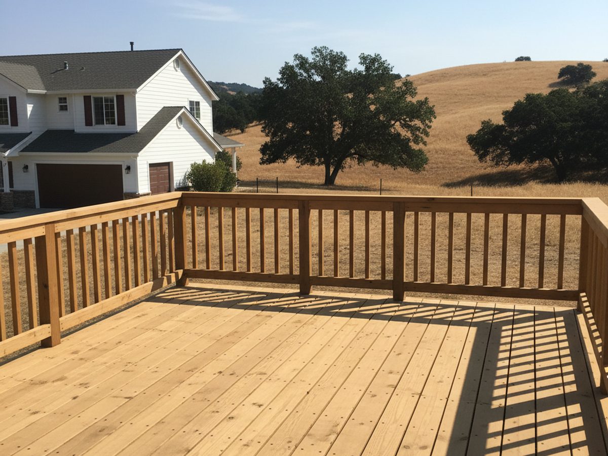 Deck Railing Repair & Installation completed by Charis Deck Solutions in Riverside, CA